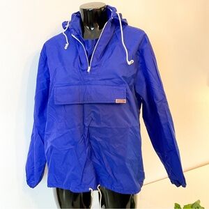 VINTAGE Free Spirit Cobalt Blue Wind Breaker - Retro Style - with Pockets